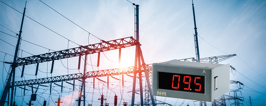 虹潤新品，燃情上市：NHR-D300電壓/電流表，大屏顯示  一目了然